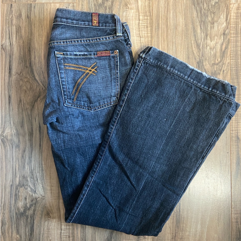 Vintage 7’s distressed black wash